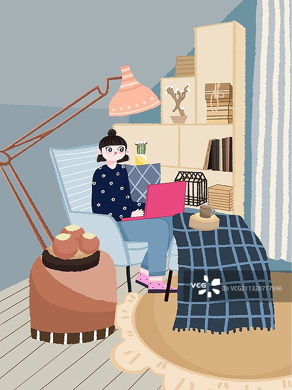 在家的一天图片素材