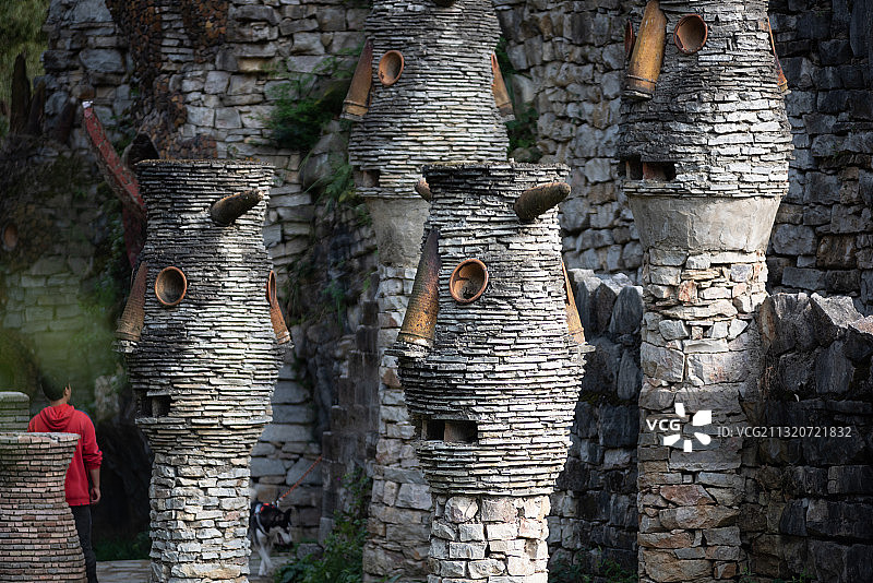 贵阳市花溪区夜郎谷景区图片素材
