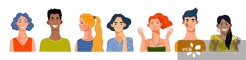 有外貌问题的人群图片素材