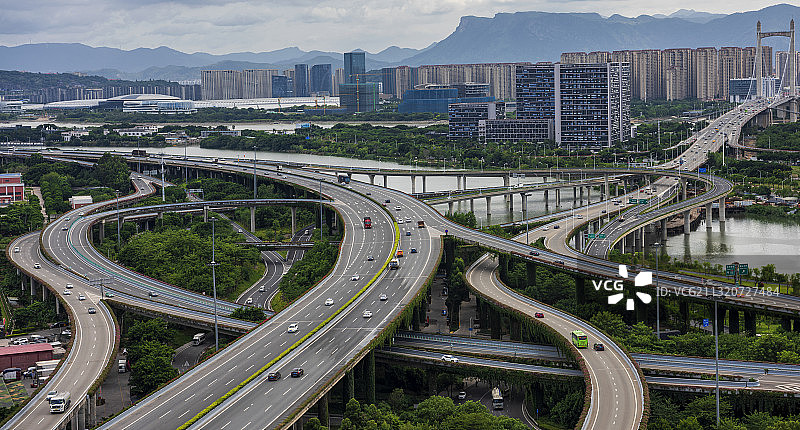国货互通（鼓山大桥）图片素材