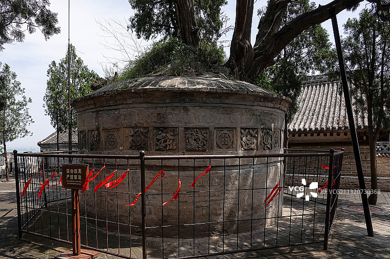 陕西韩城司马迁祠图片素材