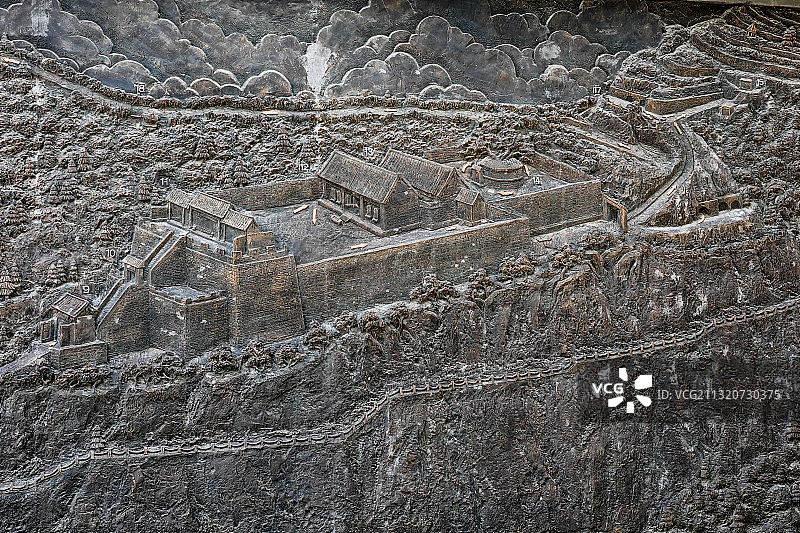 陕西韩城司马迁祠图片素材