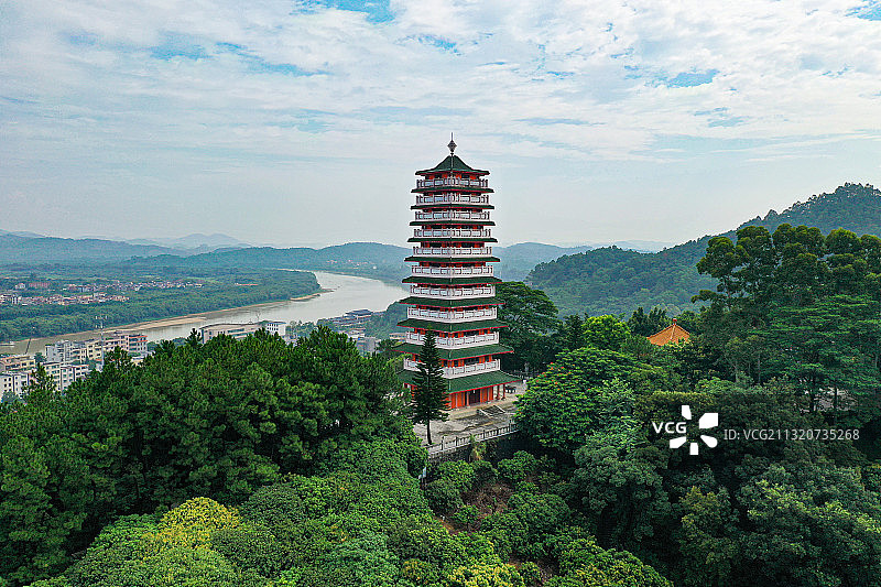 何仙姑塔图片素材