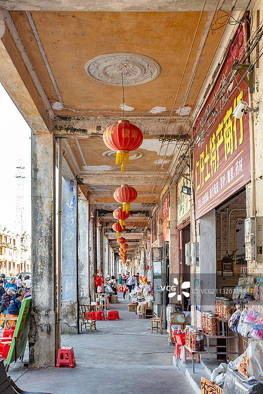 中国广东省台山市端芬镇梅家大院图片素材
