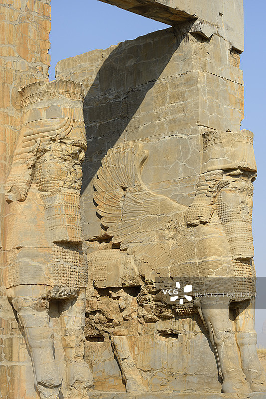 伊朗波斯波利斯：万国门图片素材