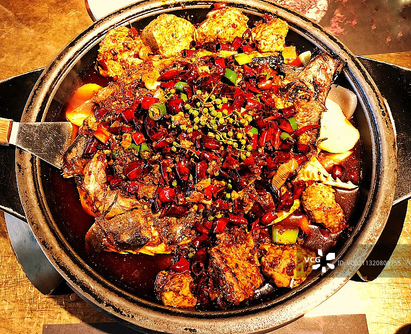 豆花烤鱼图片素材