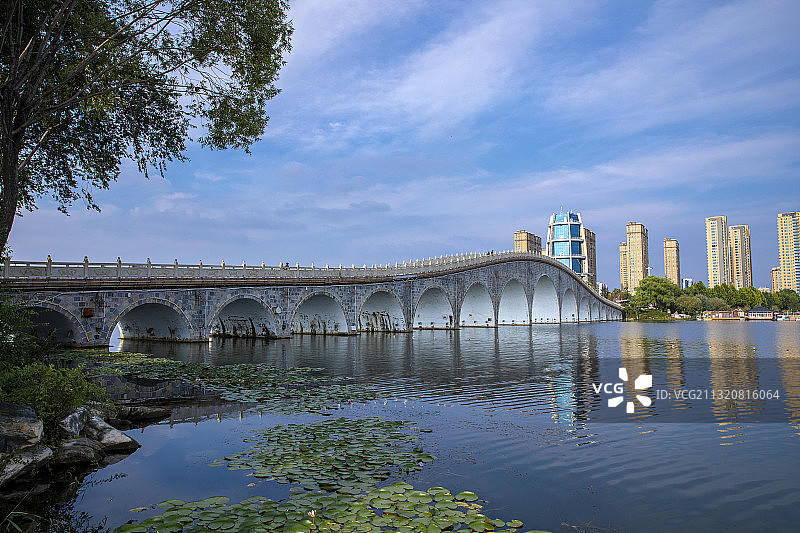 江苏省连云港市西双湖风景区湿地风光图片素材