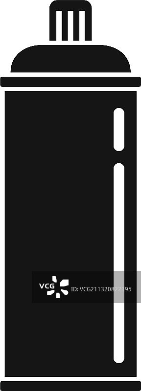 气体喷雾瓶图标简约风格图片素材