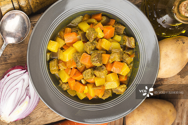 咖喱牛肉图片素材