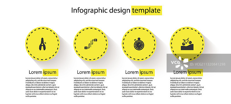 自行车座椅脚踏板秒表和山地素材图片素材