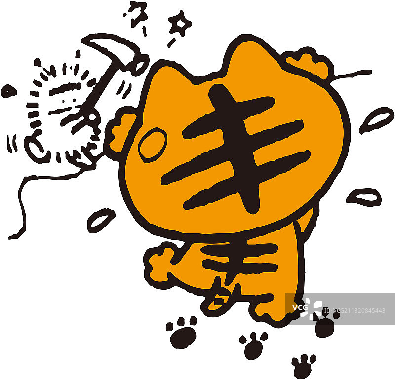 可爱的卡通动物图片素材