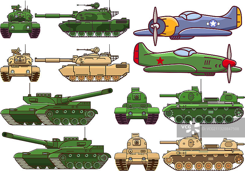 现代军用装甲坦克图片素材