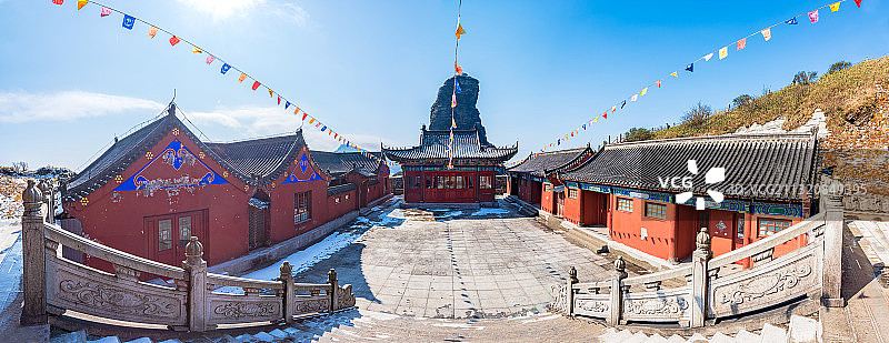 贵州铜仁梵净山承恩寺图片素材