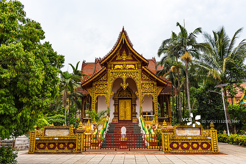 西双版纳大佛寺图片素材