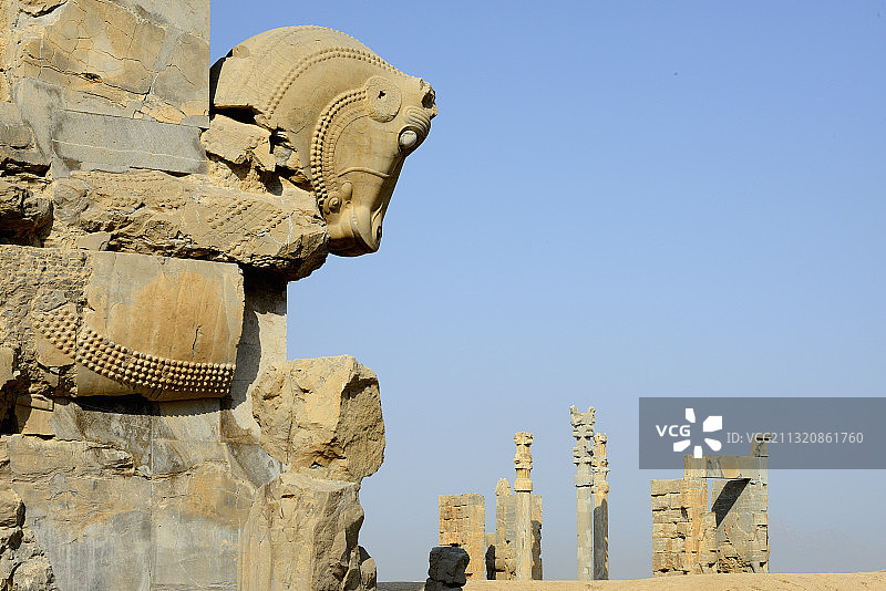 伊朗联合国教科文组织世界遗产波斯波利斯图片素材