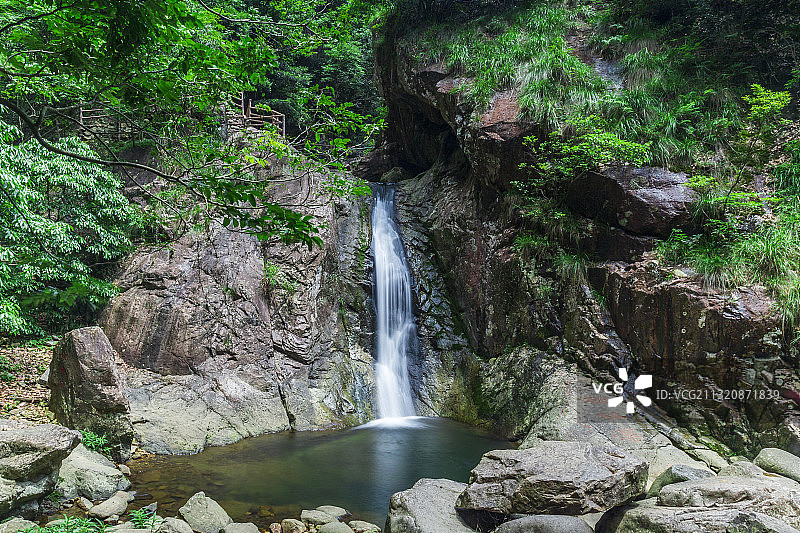浙西大峡谷—柘林瀑—龙门瀑 杭州图片素材
