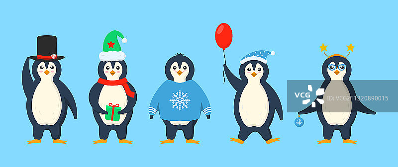 企鹅合集图片素材