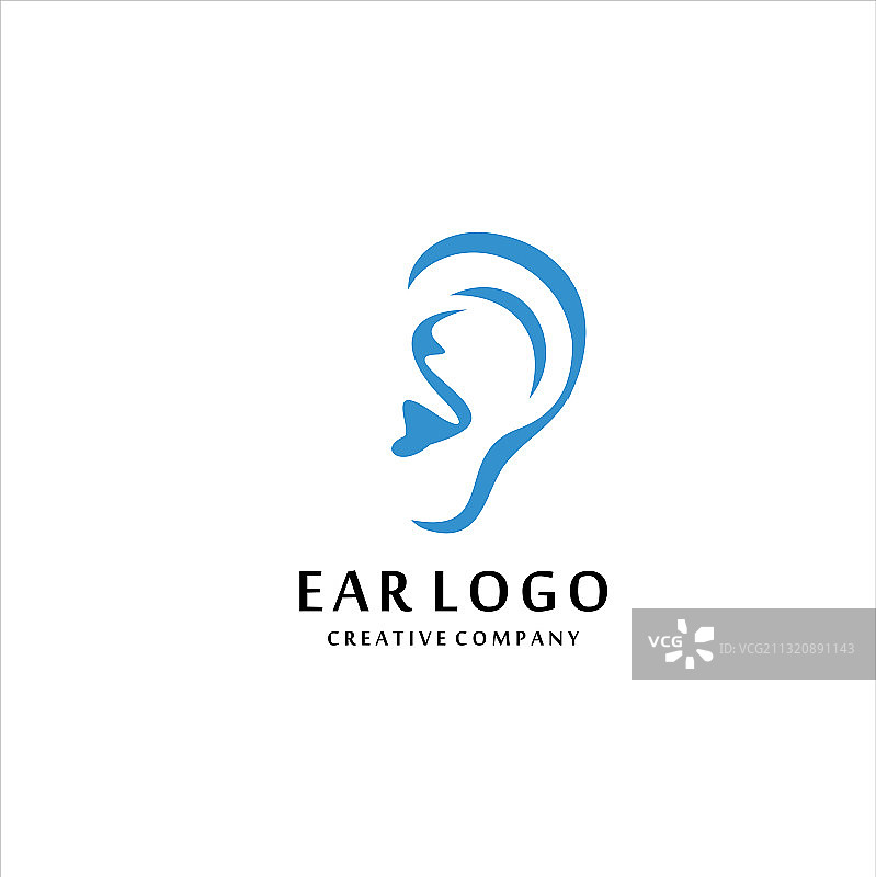 听力标志模板图标图片素材