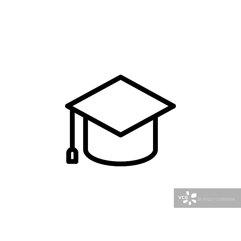 毕业帽学校教育图标图片素材