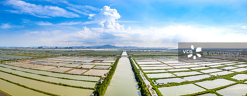 中国广东省广州市南沙区新垦十五涌图片素材