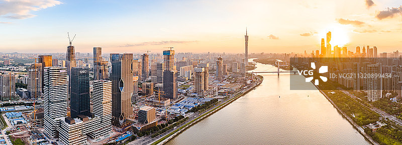 中国广东省广州市琶洲互联网创新集聚区图片素材