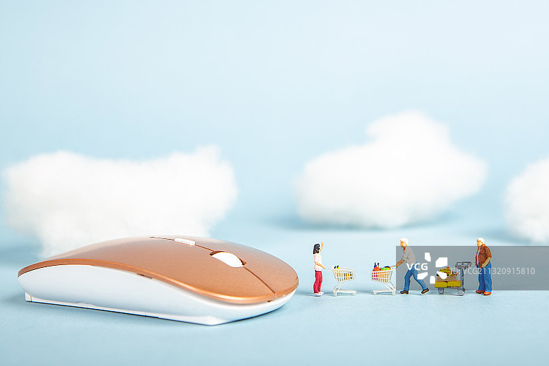 网上购物，电子商务图片素材