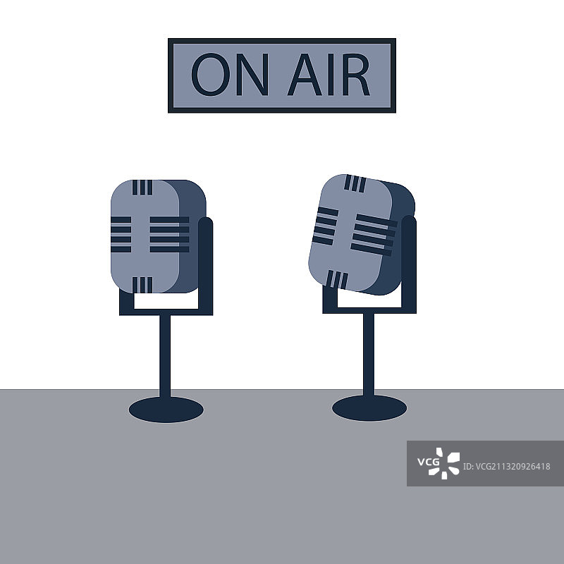 播客概念图片素材