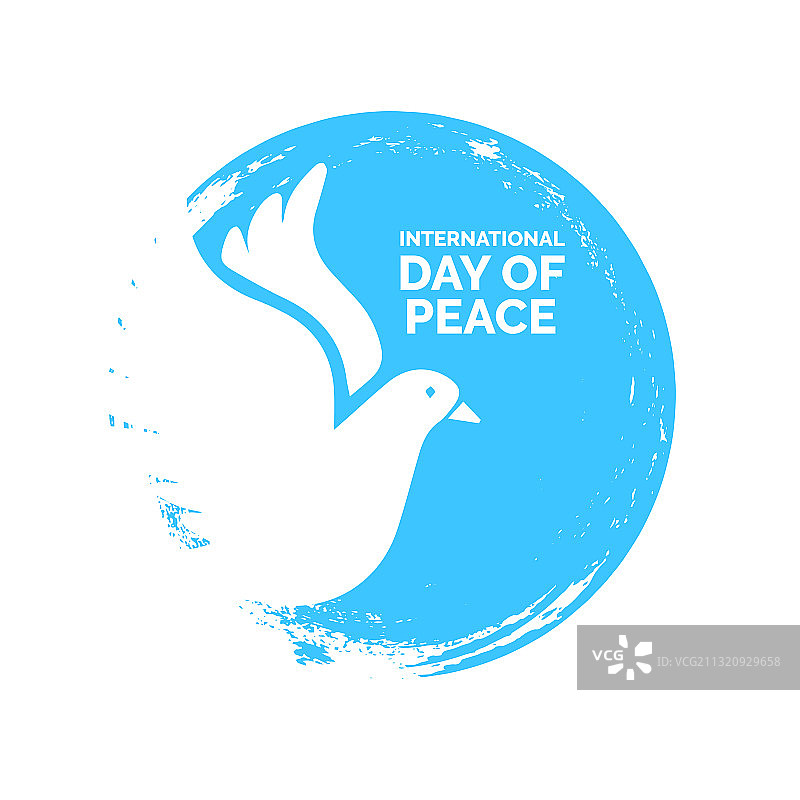 国际和平日手写字母图片素材