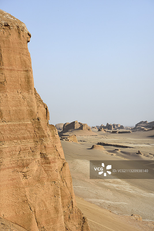 伊朗克尔曼省卢特沙漠，联合国教科文组织世界遗产图片素材