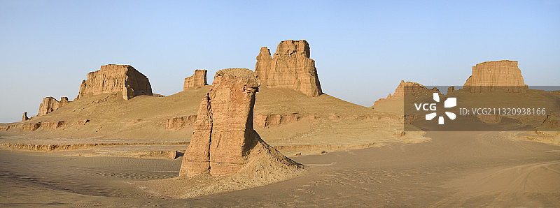 伊朗克尔曼省卢特沙漠联合国教科文组织世界遗产图片素材