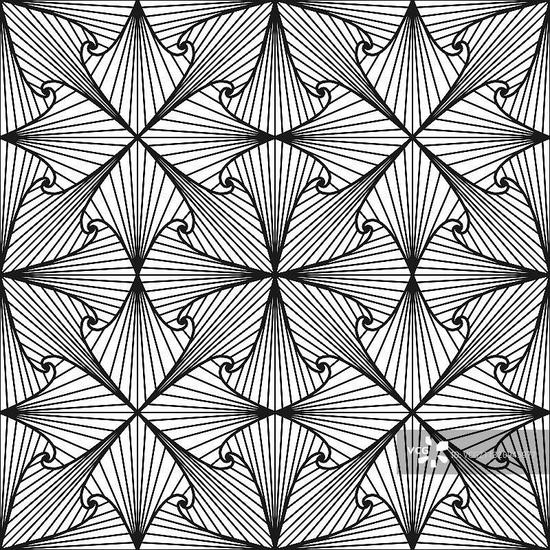 时尚的无缝平铺纹样图片素材