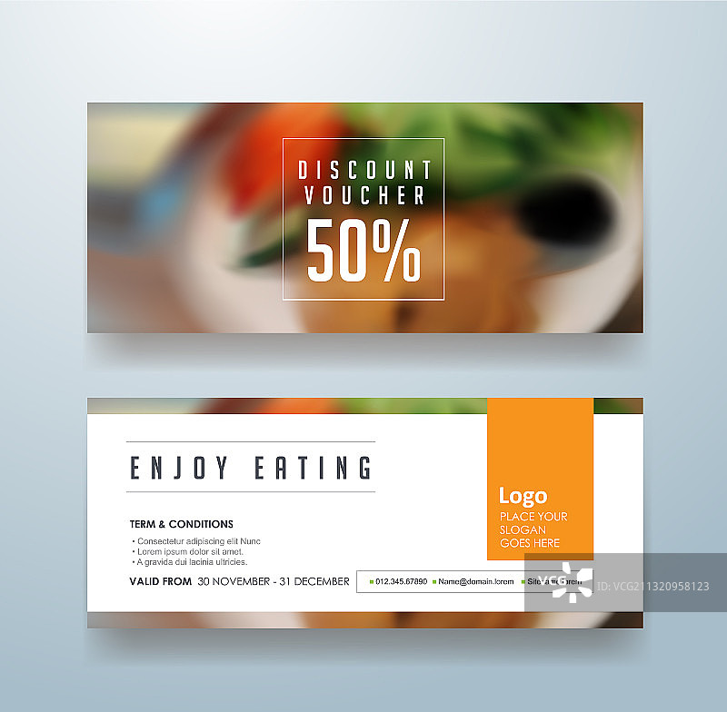 礼券270图片素材