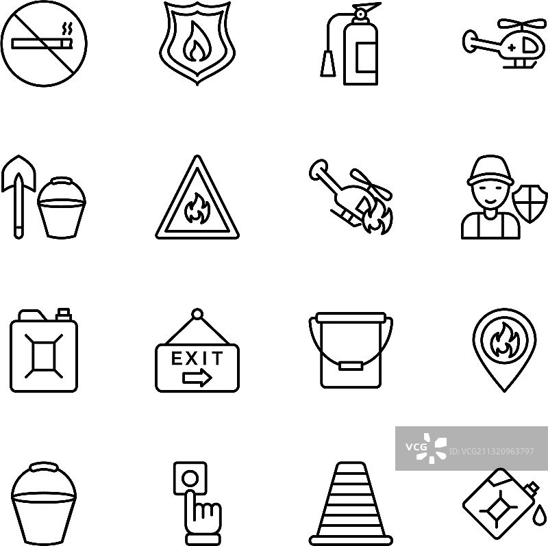 野火图标图片素材