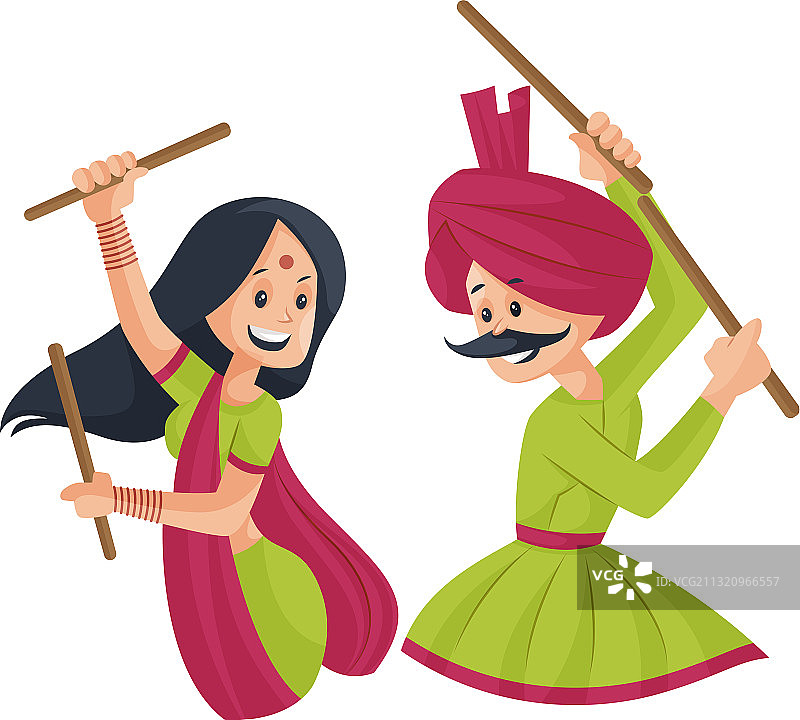 印度夫妇图片素材