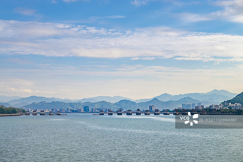 潮州广济桥图片素材