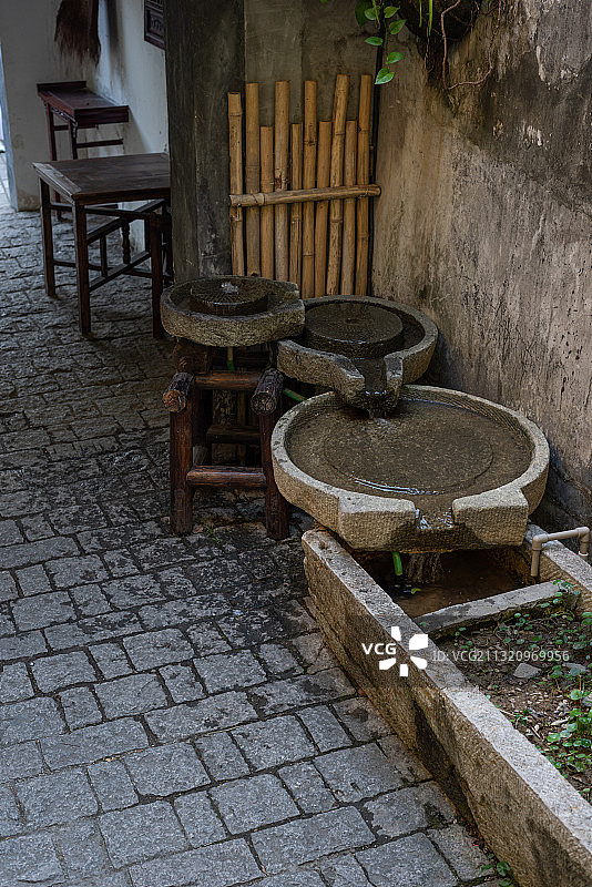 深圳龙岗区甘坑小镇风光/甘坑客家小镇图片素材