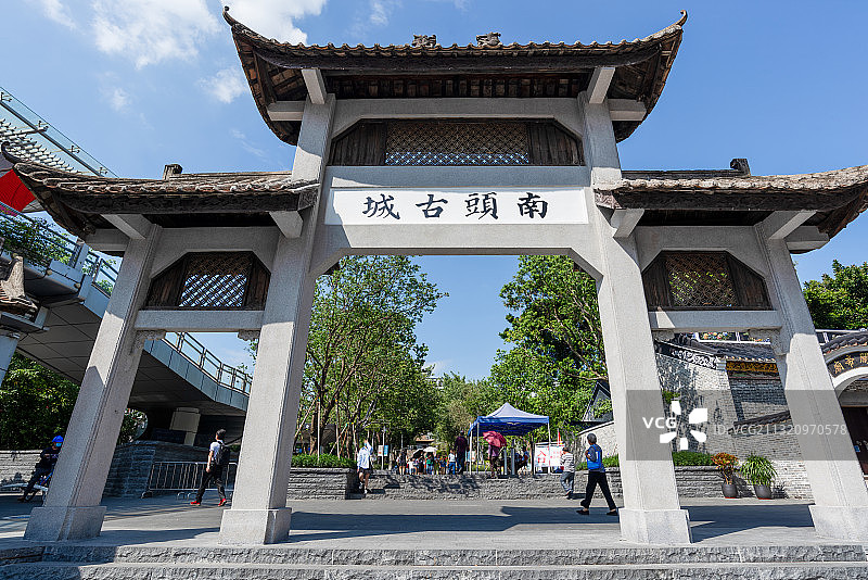 深圳南山区南头古城风光图片素材