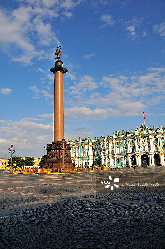 亚历山大柱图片素材