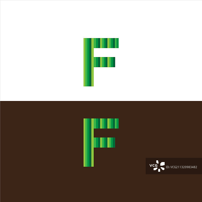 f字母标志徽章设计图片素材