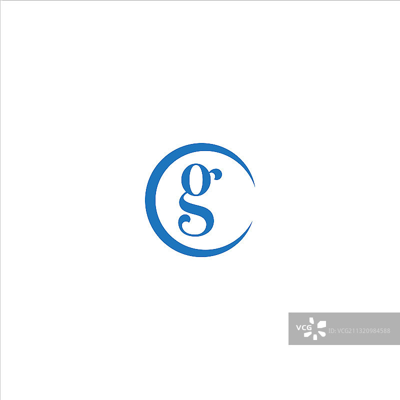 G字母标志抽象设计图片素材