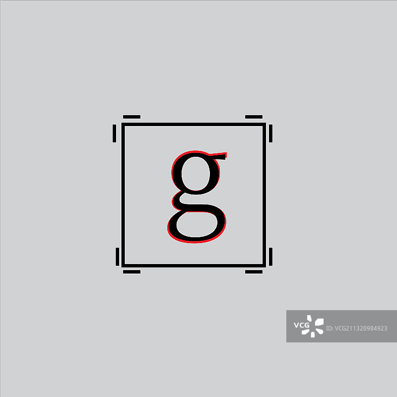 G字母标志抽象设计图片素材