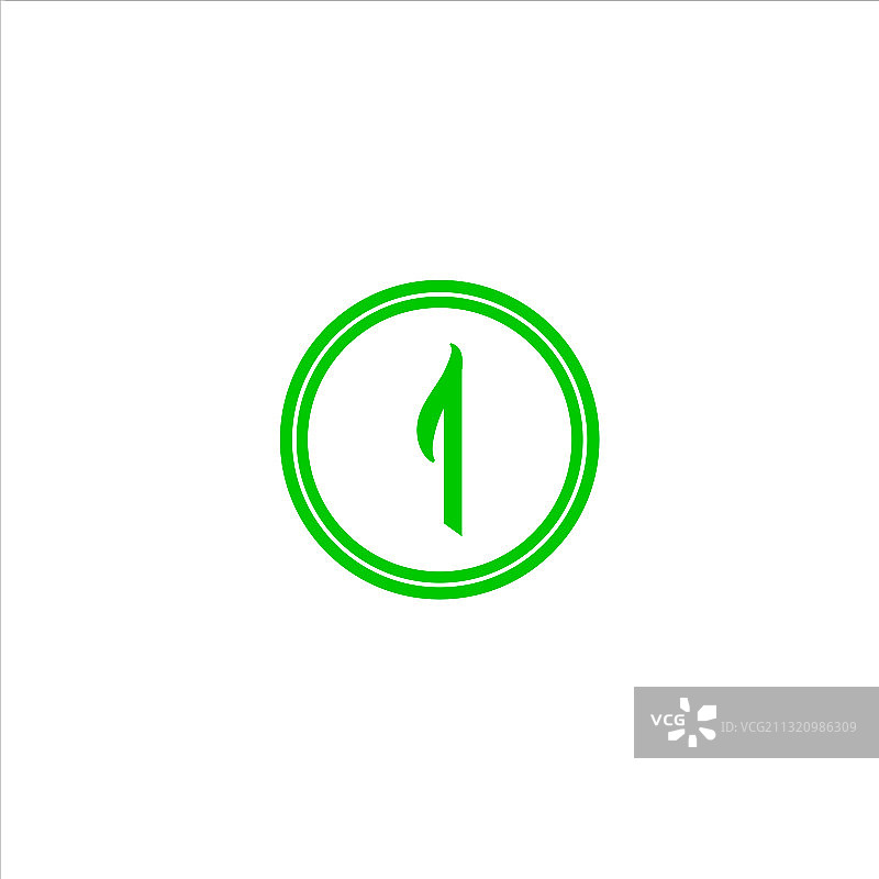 复古字母I标志设计图片素材