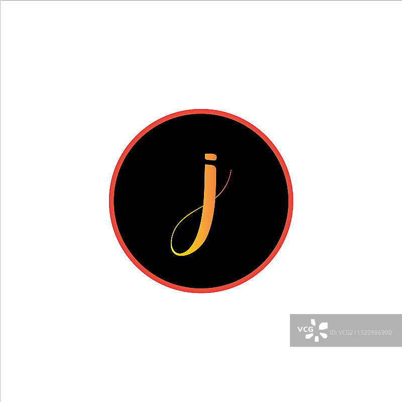 J字母标志图案设计图片素材