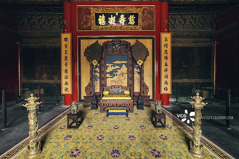 故宫建筑内景图片素材