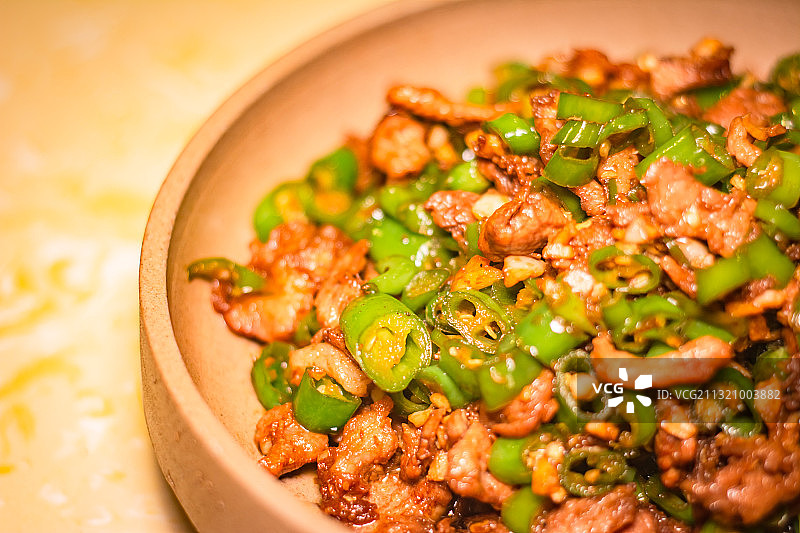 小炒肉图片素材