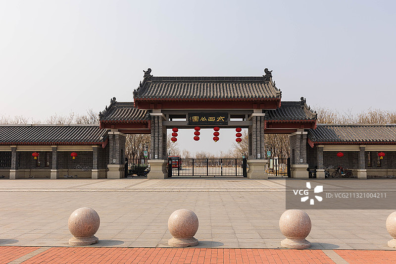 天津水西公园图片素材