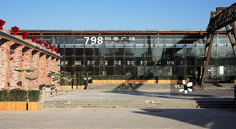 北京798艺术街区图片素材