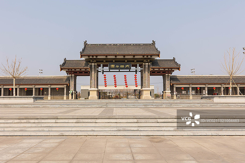 天津水西公园图片素材