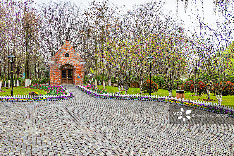 中国南京河西绿博园图片素材