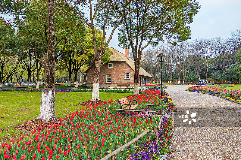 中国南京河西绿博园图片素材